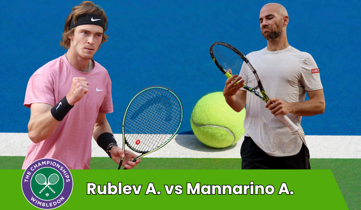 Andrey Rublev vs Adrian Mannarino