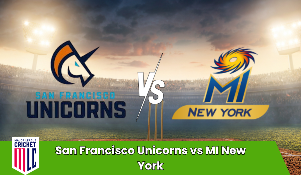 San Francisco Unicorns vs MI New York