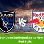 an Jose Earthquakes vs New York Red Bulls