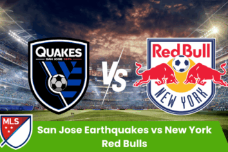 an Jose Earthquakes vs New York Red Bulls