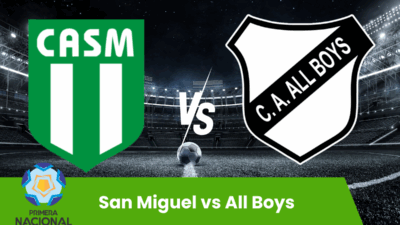 Pronostico San Miguel vs All Boys – 19 Luglio 2025, ore 14:30