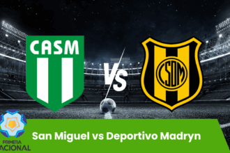San Miguel vs Deportivo Madryn