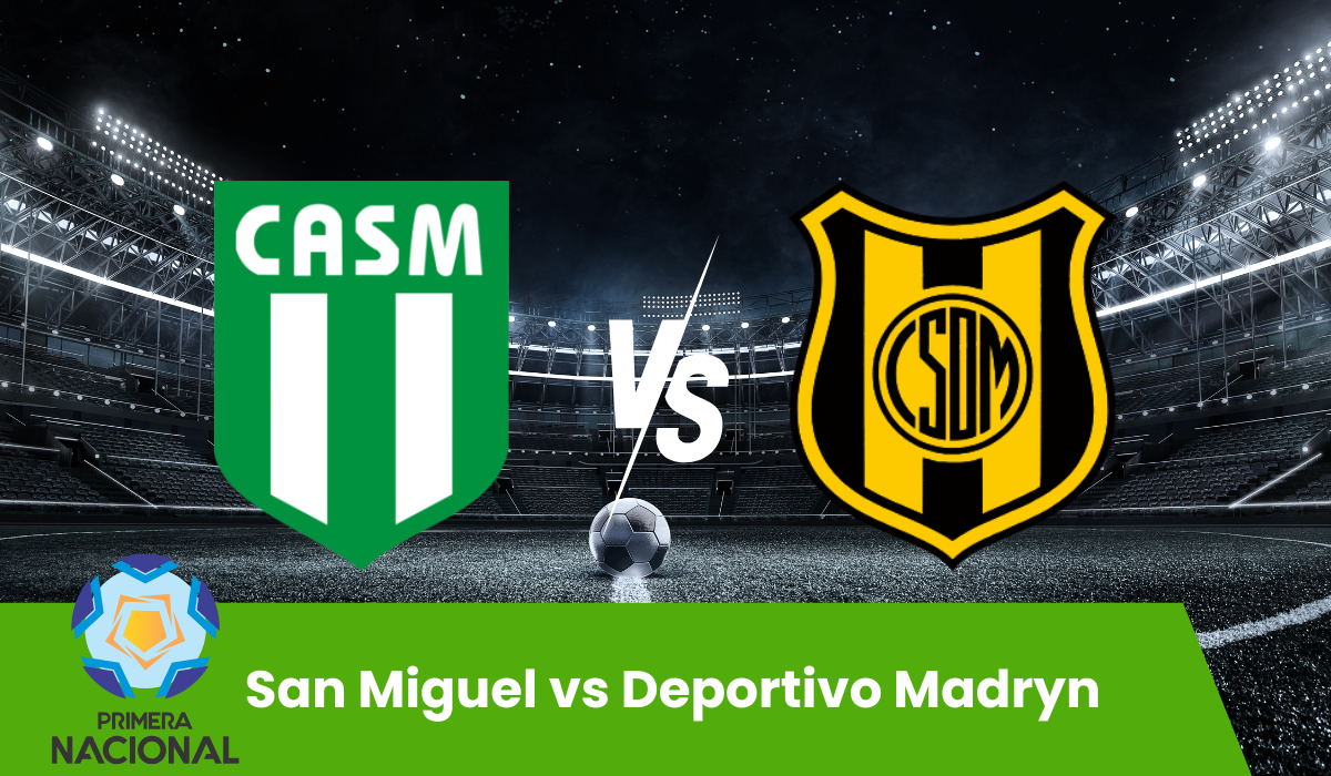 San Miguel vs Deportivo Madryn