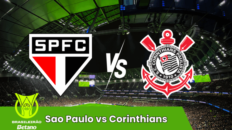 Pronostico São Paulo vs Corinthians | Serie A Betano | 19 Luglio 2025