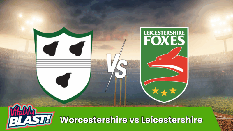 Pronostico Worcestershire vs Leicestershire | Vitality Blast | 13 luglio