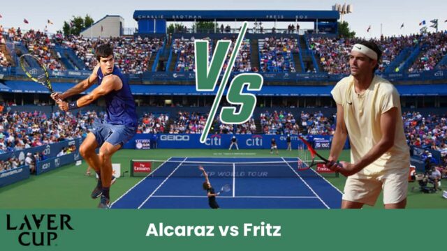 Pronostico Laver Cup 2025: Carlos Alcaraz vs Taylor Fritz sul cemento indoor.