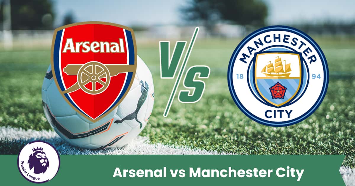 Big match di Premier League tra Arsenal e Manchester City, spettacolo assicurato.