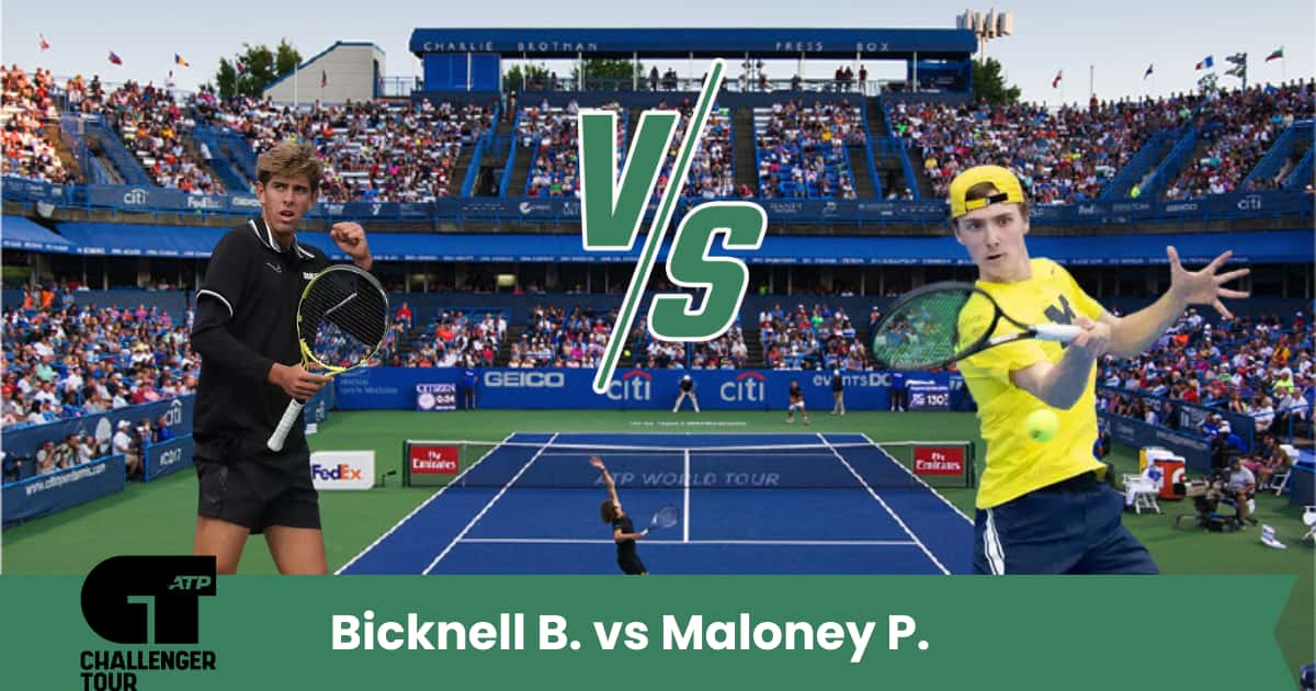 Pronostico tennis Challenger Las Vegas Bicknell vs Maloney.