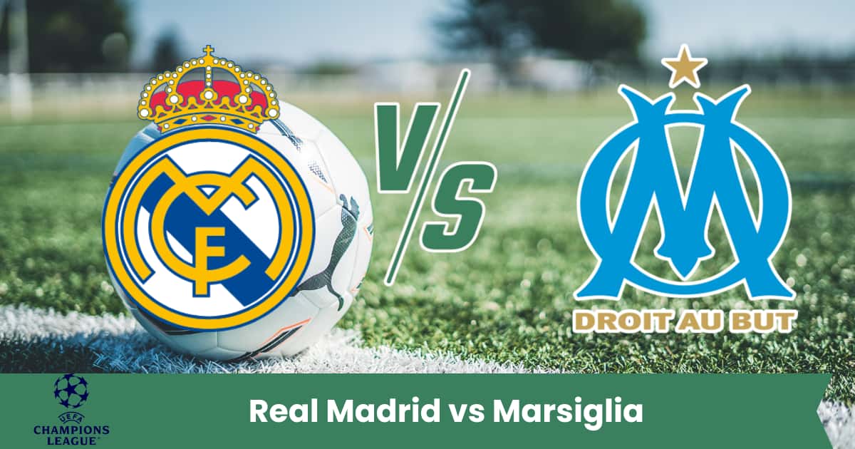 Real Madrid e Marsiglia si sfidano il 16 settembre nella Champions League - Prima fase. I blancos partono favoriti al Bernabéu, ma il Marsiglia proverà a sorprendere con la sua velocità.
