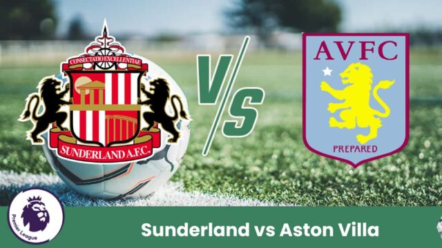 Duello Premier League tra Sunderland e Aston Villa con i Villans avanti nei pronostici.
