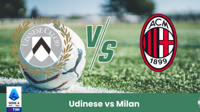 Sfida interessante in Serie A tra Udinese e Milan del 20 settembre 2025. I friulani puntano a sfruttare il fattore casa, mentre i rossoneri cercano continuità nella corsa al vertice. Gara che promette intensità e gol.