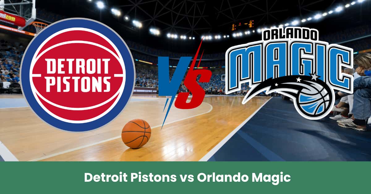 Sfida equilibrata tra Detroit Pistons e Orlando Magic nella NBA 2025: numeri, forma recente e pronostico con risultato previsto.