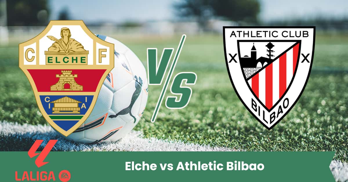 Sfida equilibrata tra Elche e Athletic Bilbao nella Liga: i baschi partono favoriti grazie alla forma recente, ma l’Elche può sorprendere in casa.