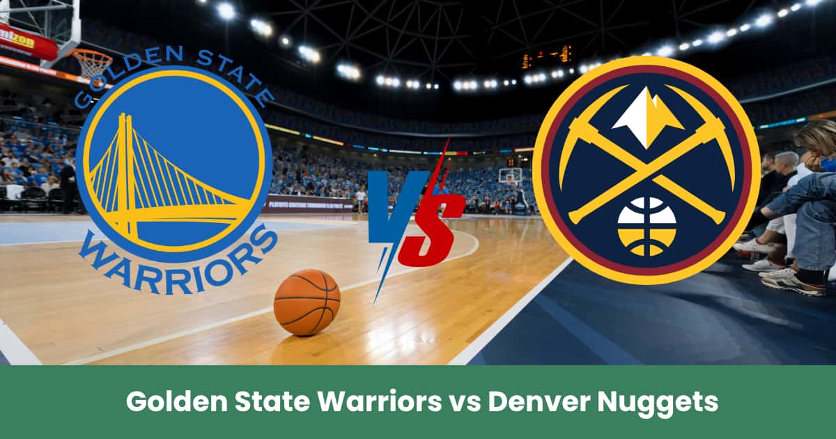 Analisi e pronostico numerico del match NBA tra Golden State Warriors e Denver Nuggets del 23 ottobre 2025, con statistiche, forma recente e previsione vincente.