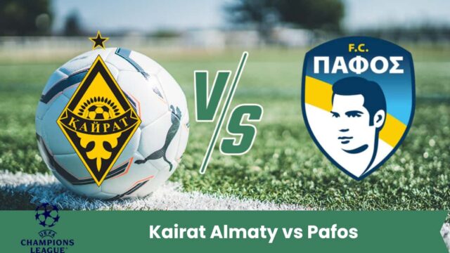 Pronostico Champions League: Kairat Almaty e Pafos si sfidano in una partita equilibrata e ricca di gol nella prima fase del torneo.