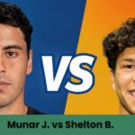 Jaume Munar e Ben Shelton si affrontano nel torneo ATP di Basilea 2025.