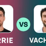 Miniatura elegante del match Norrie C. vs Vacherot V. all’ATP Parigi 2025 con sfondo sfumato moderno e stile sportivo professionale.