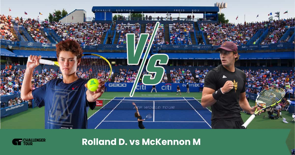 Pronostico tennis Challenger Fairfield 2025: Rolland D. vs McKennon M. – Analisi e previsione del match sul cemento americano.