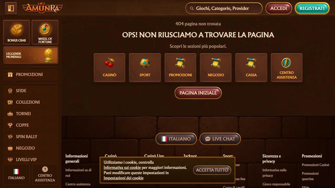 AmunRA Casino Recensioni 8 Il casinò online di amunra-casino