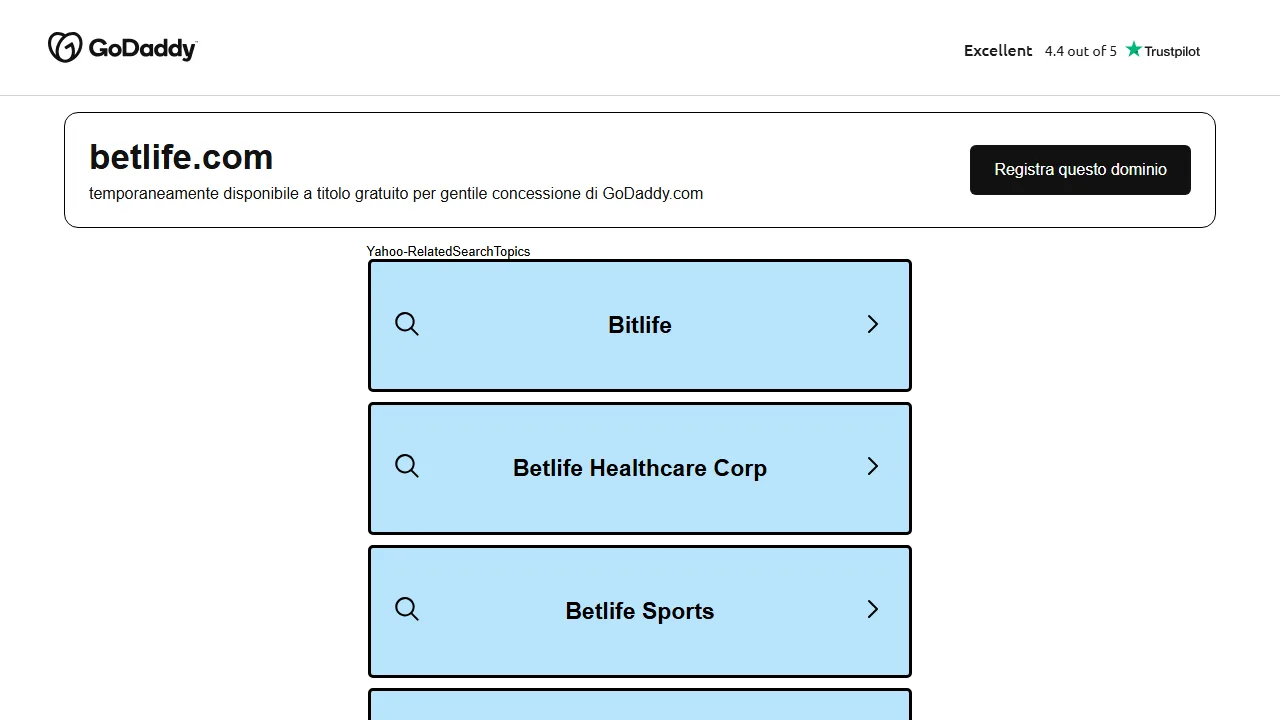 Il casinò online di betlife