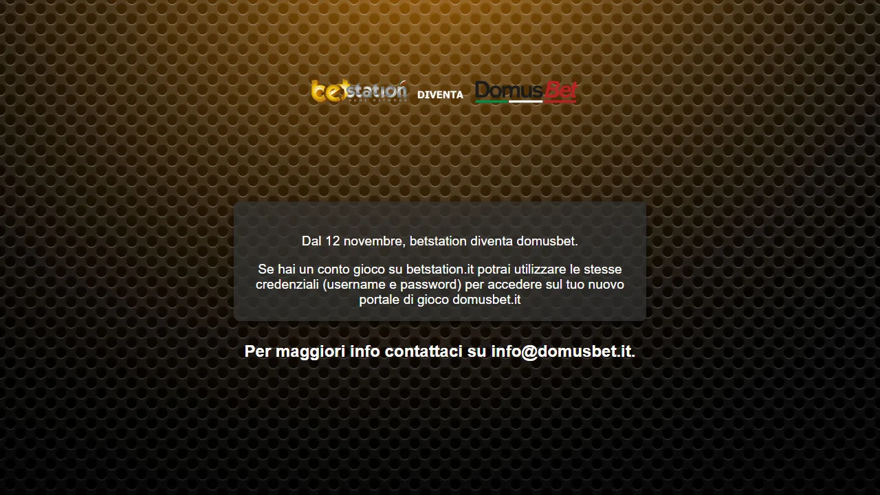 La sezione scommesse sportive di betstation