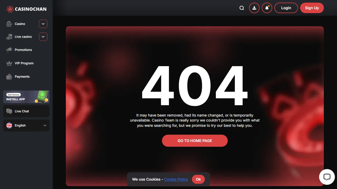 CasinoChan Recensioni 8 Il form di registrazione di casinochan