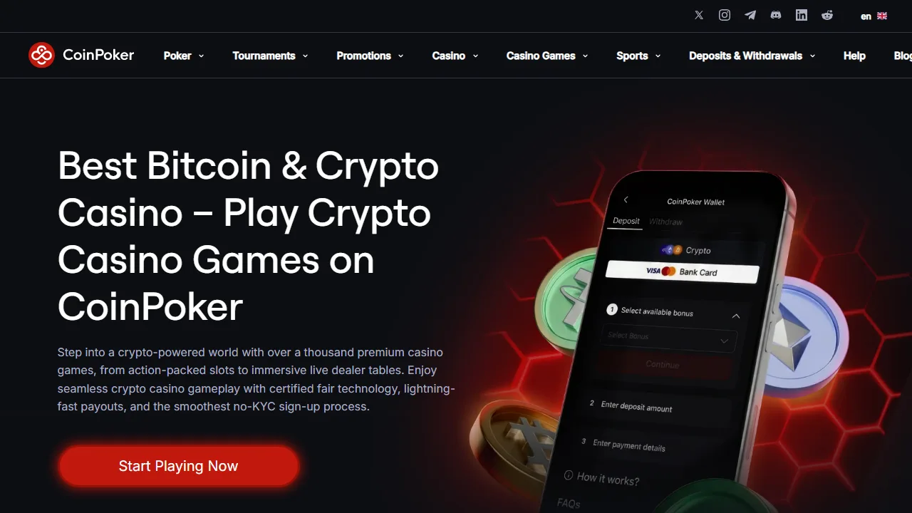 CoinPoker Recensioni 7 Il casinò online di coinpoker