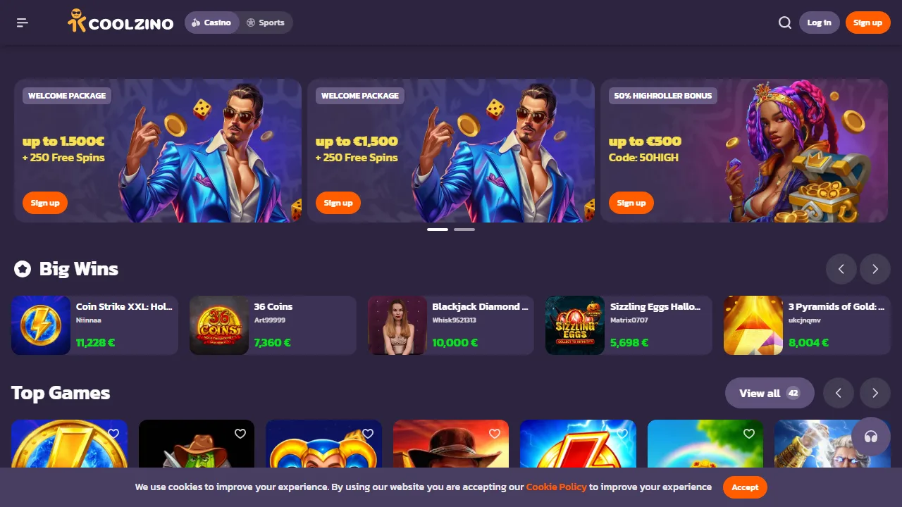 CoolZino Recensioni 8 Il casinò online di coolzino