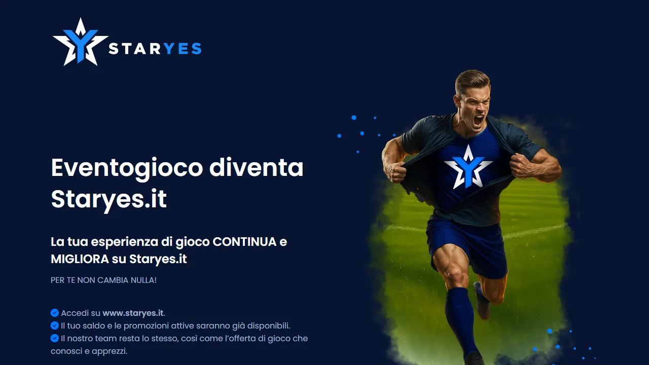 La homepage di eventogioco