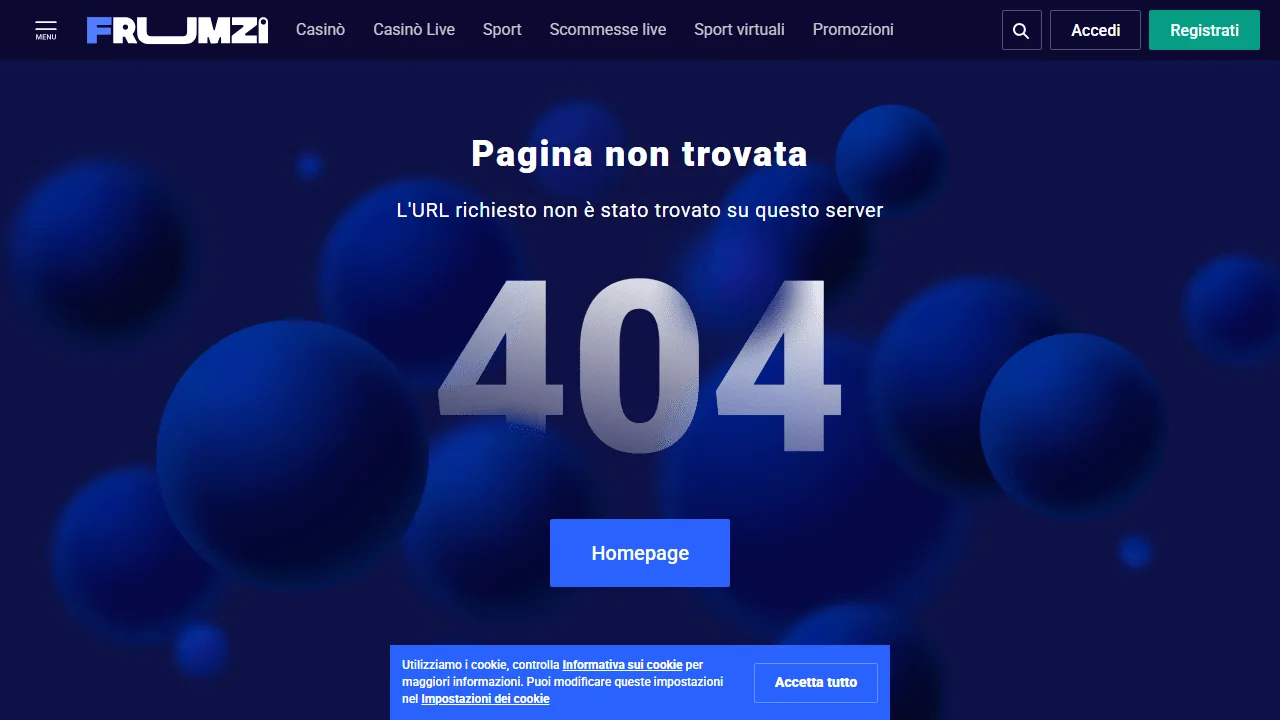 Il casinò online di frumzi