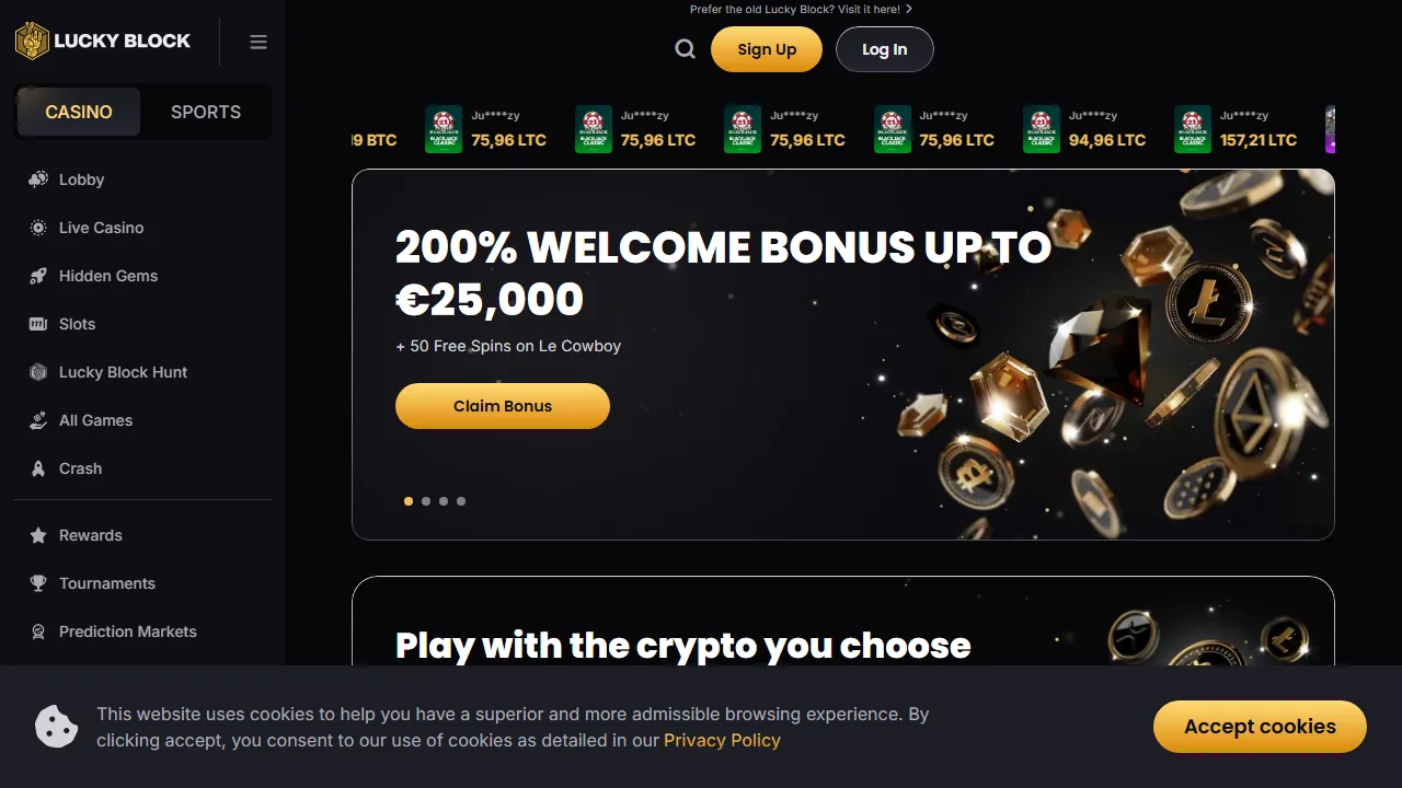 Lucky Block Recensioni 4 La homepage di lucky-block