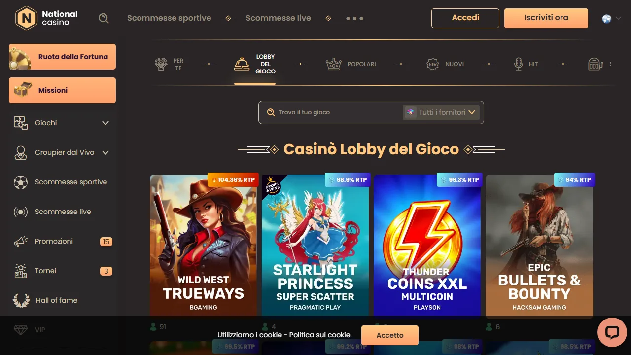National Casino Recensioni 6 Il casinò online di national-casino