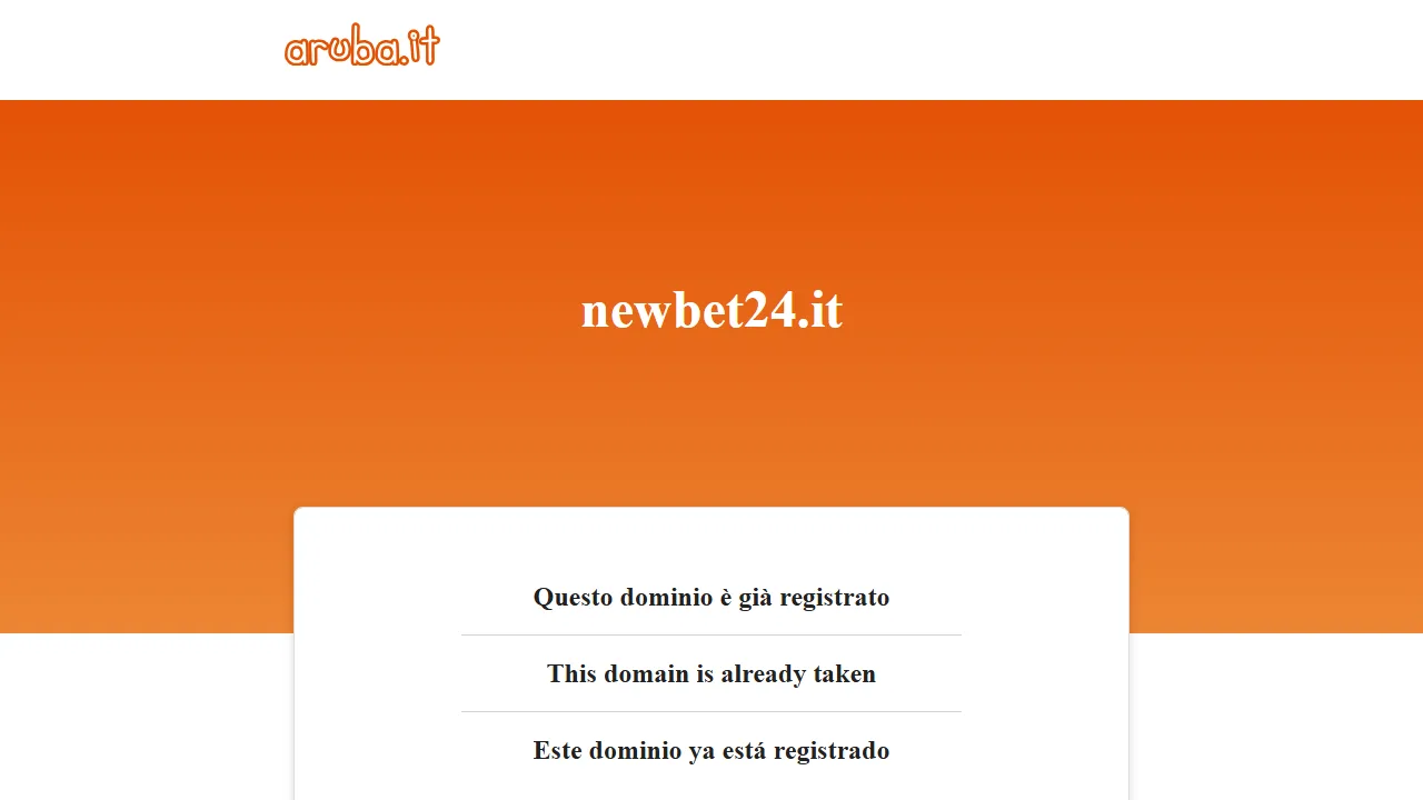 La homepage di newbet24
