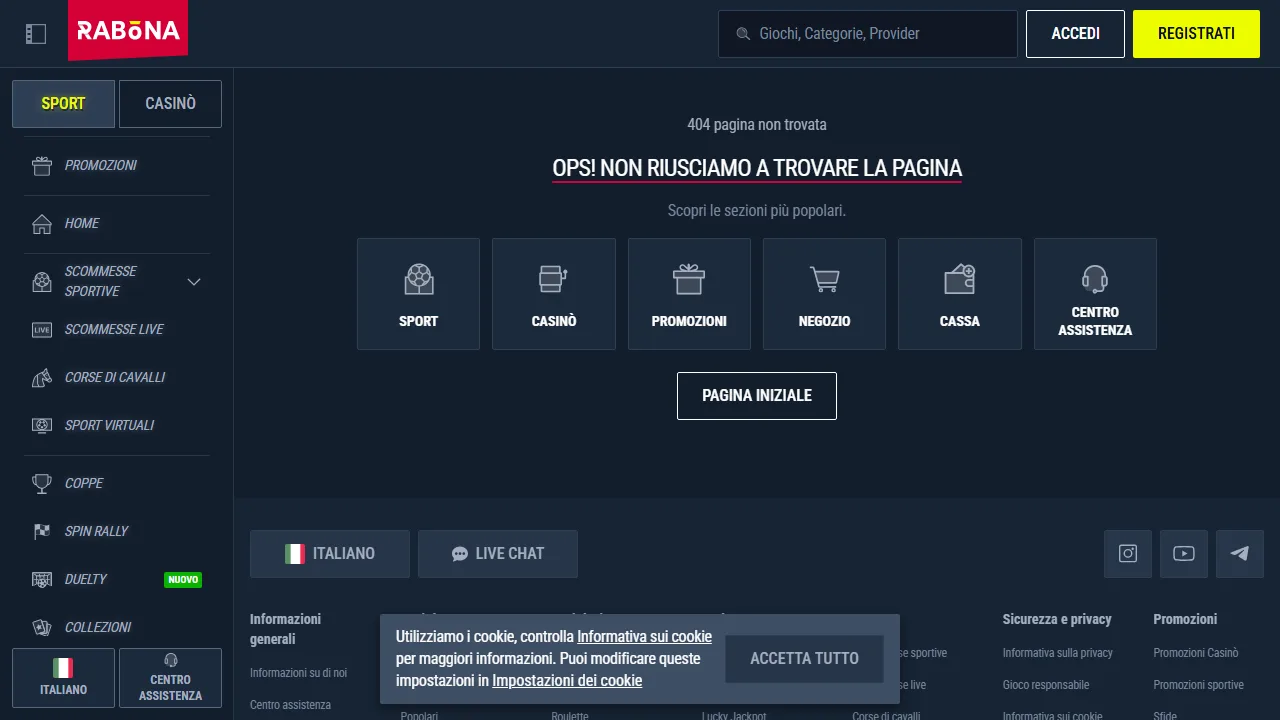Rabona Scommesse Recensioni 8 Il casinò online di rabona-scommesse