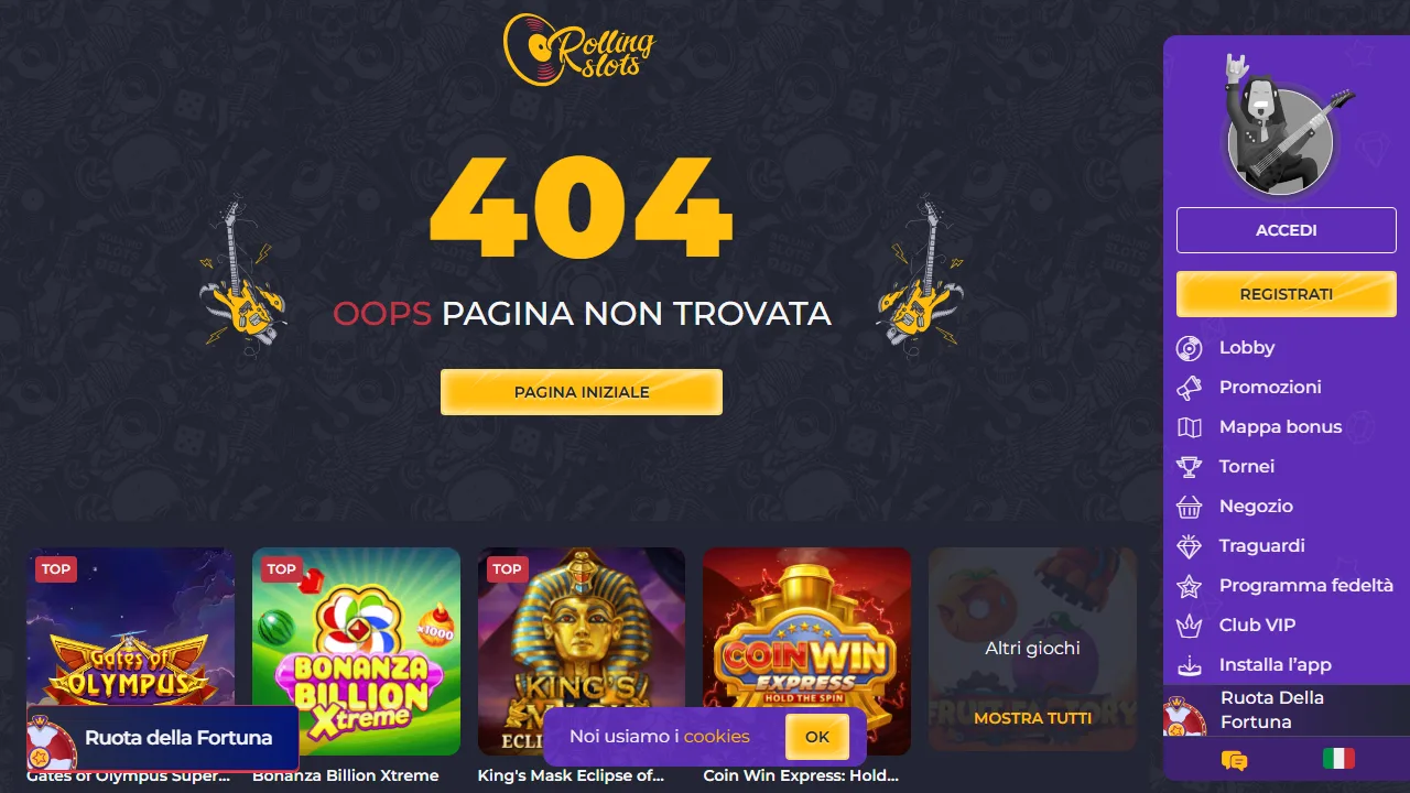 Il casinò online di rolling-slots