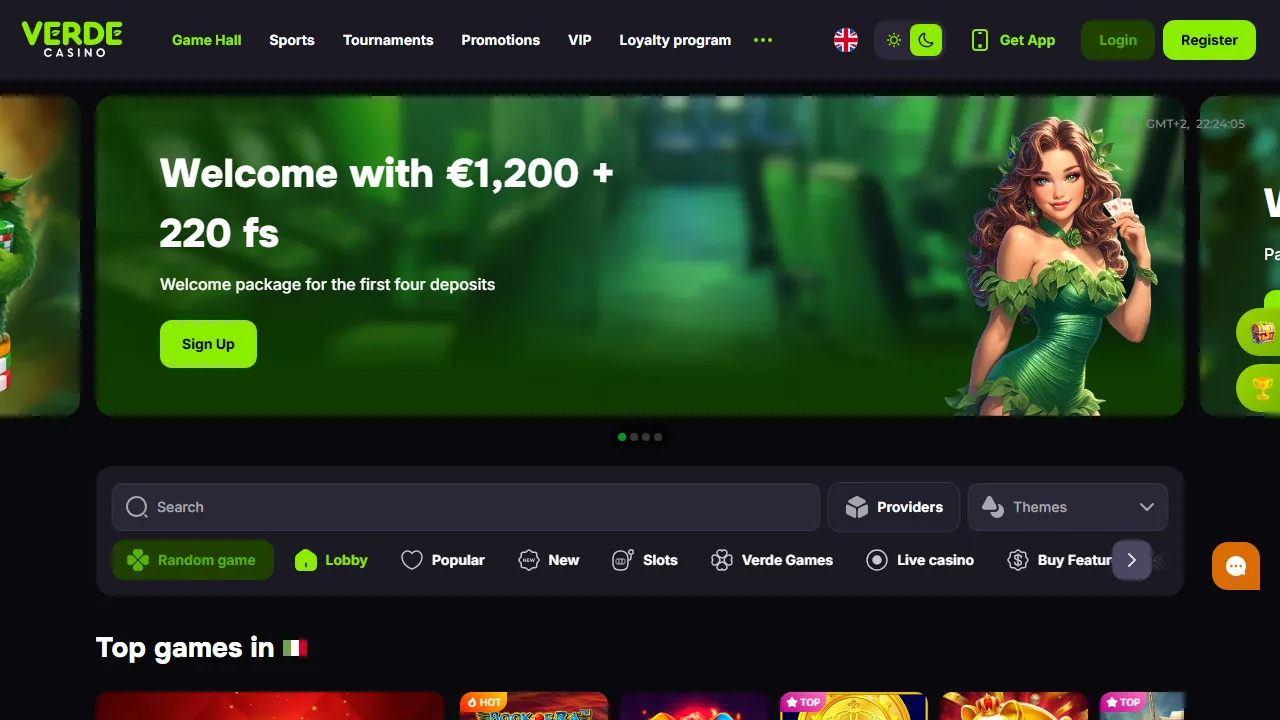 Il casinò online di verde-casino