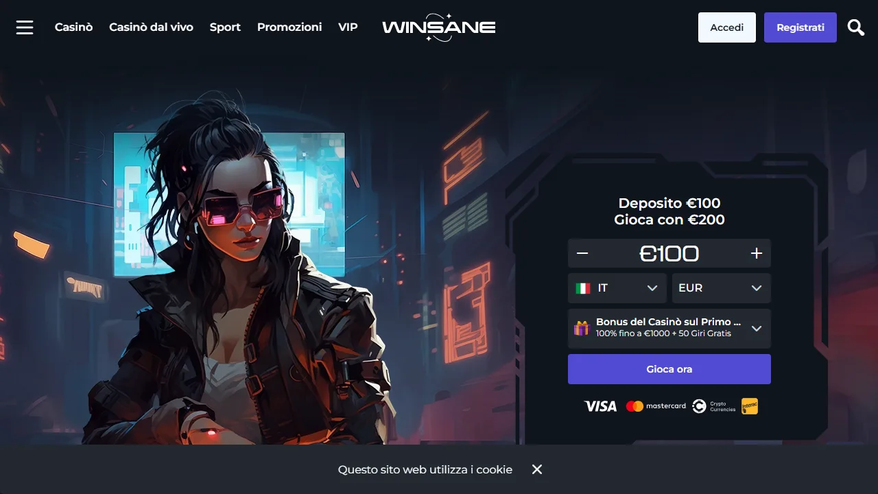 Winsane Recensioni 4 La homepage di winsane