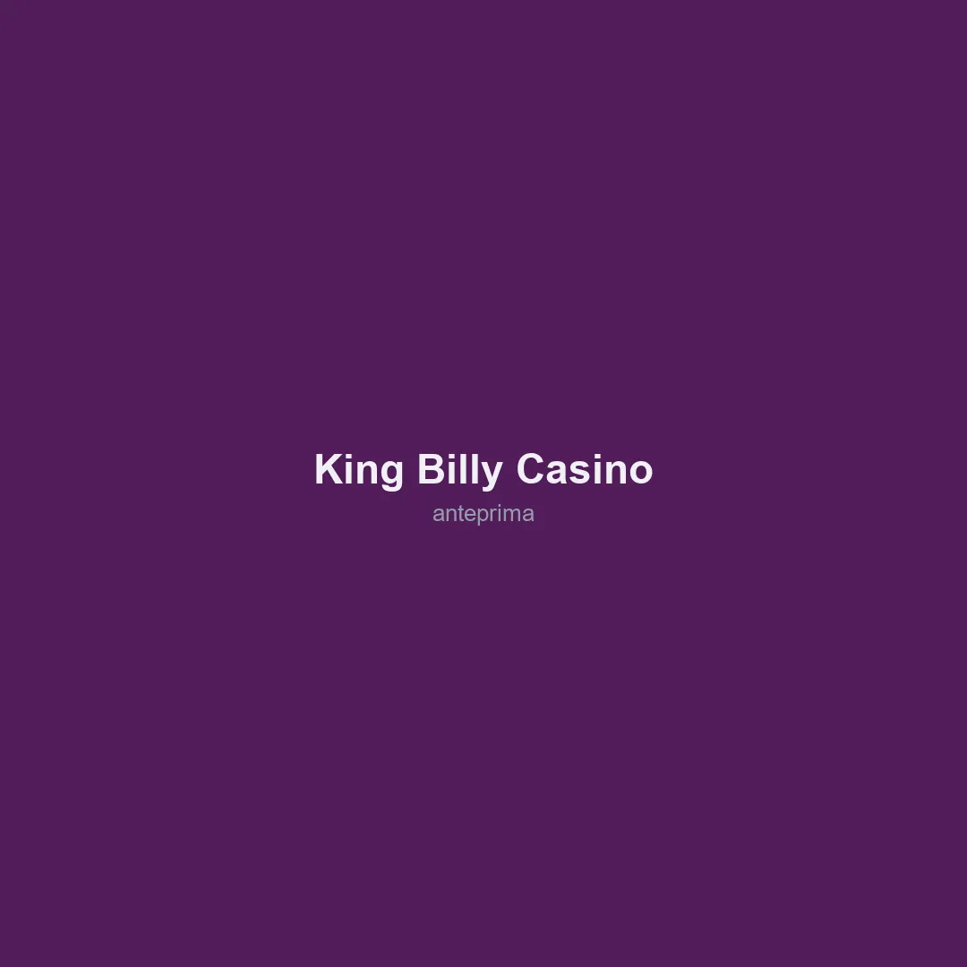 Schermata 3 di King Billy Casino