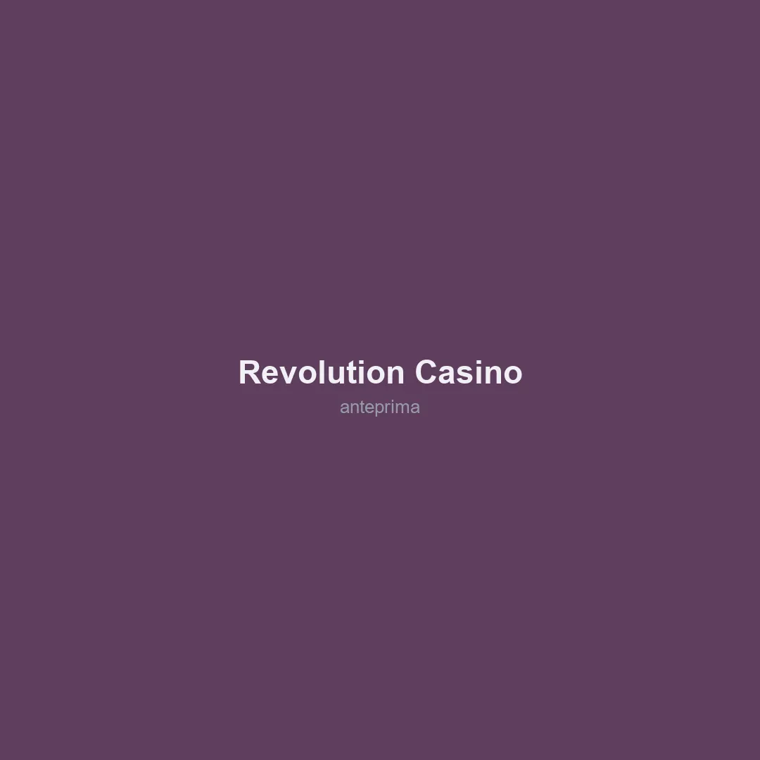 Schermata 2 di Revolution Casino