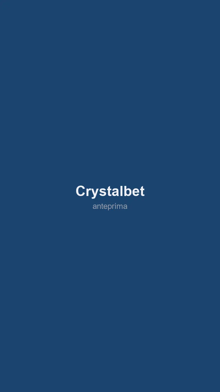 Schermata di CrystalBet