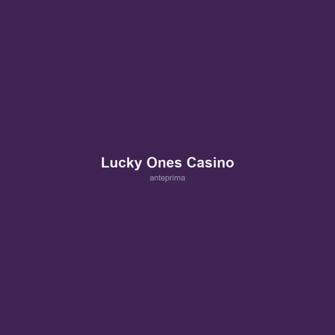 Migliori Casino Austria 2026 31 Schermata 3 di Lucky Ones Casino