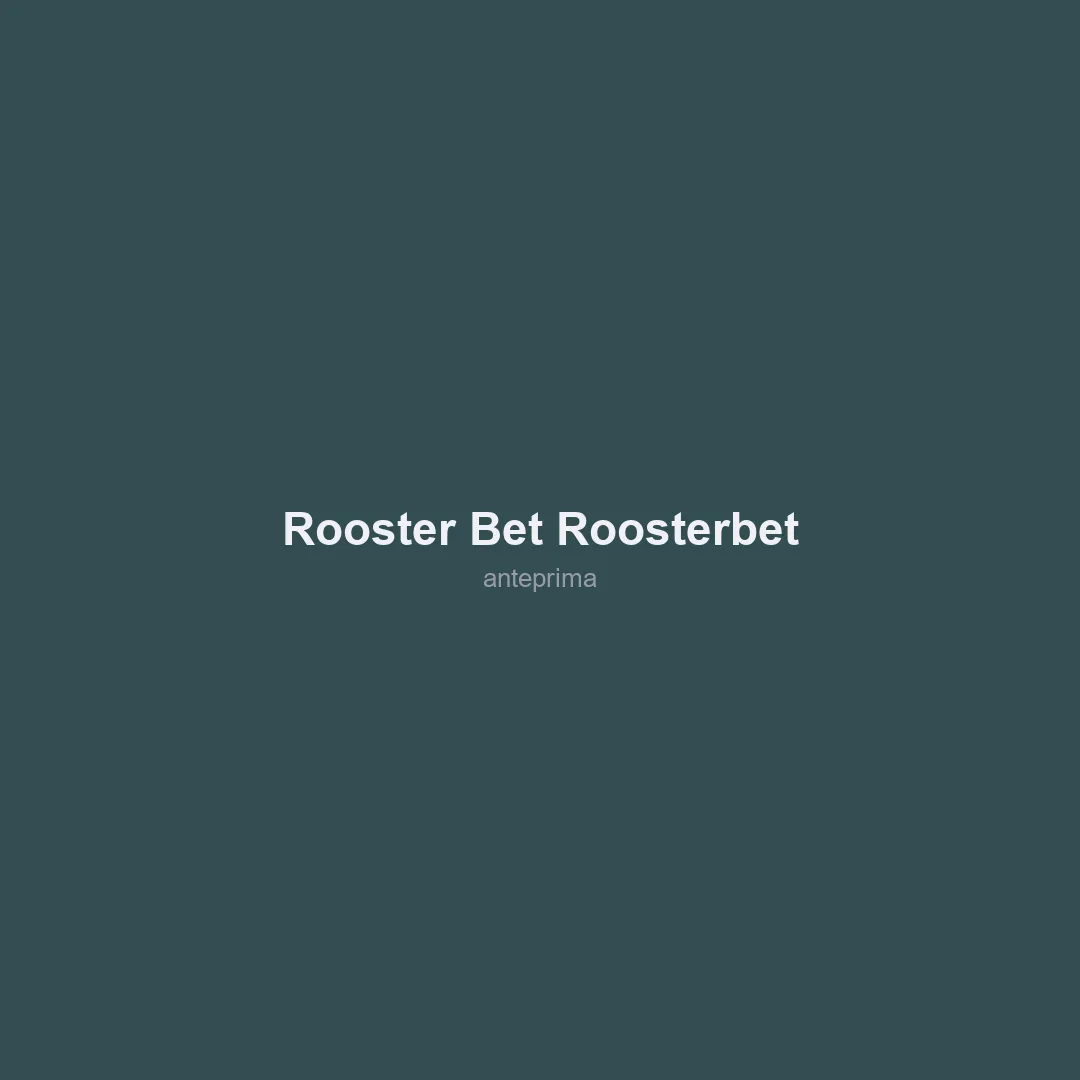 Migliori Casino Austria 2026 14 Schermata 1 di Rooster.bet (RoosterBet)