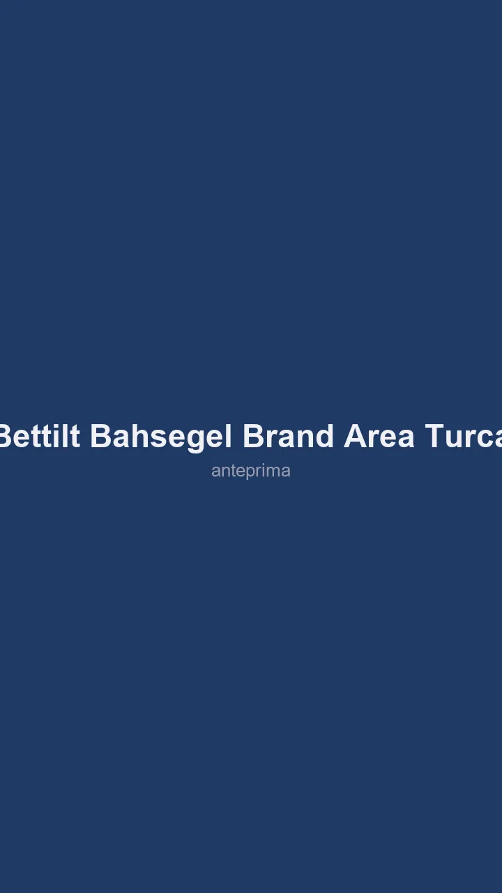 Schermata 1 di Bettilt / Bahsegel (brand area turca)