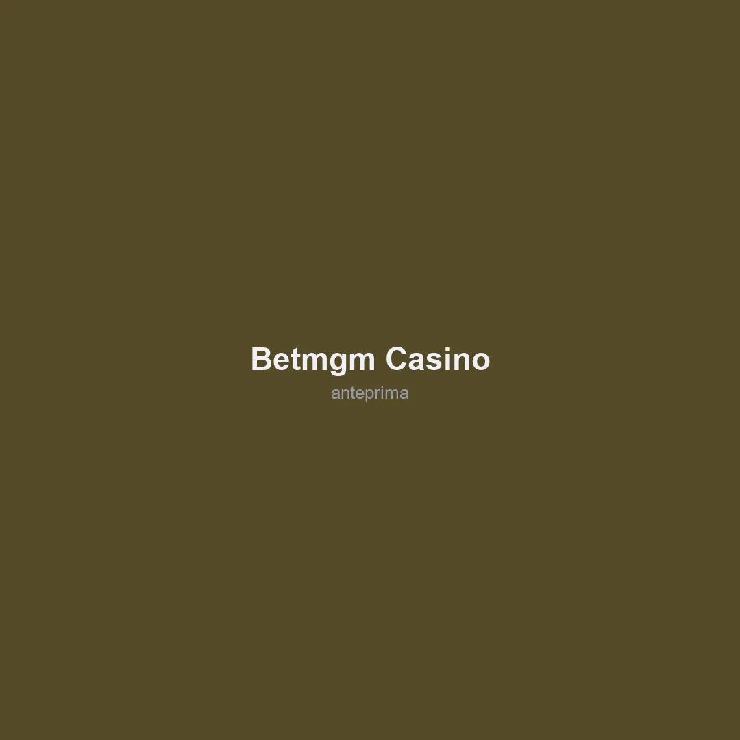 Schermata 1 di BetMGM Casino