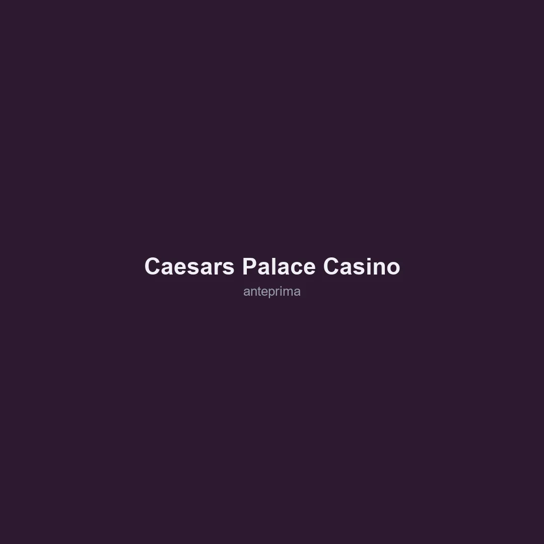 Schermata 3 di Caesars Palace Casino