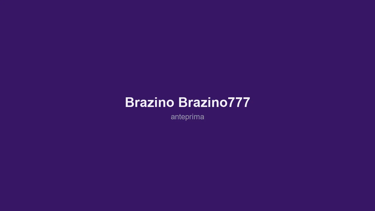 Schermata 3 di Brazino (Brazino777)