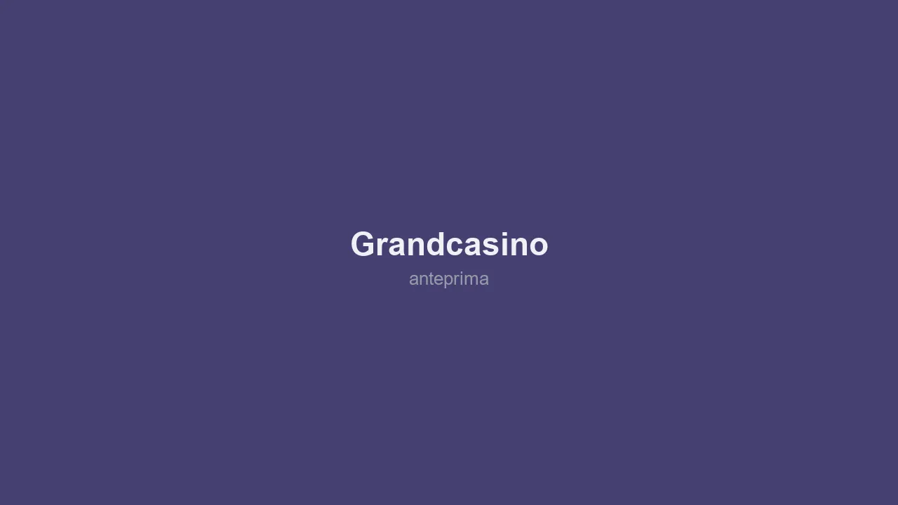 Schermata 2 di GrandCasino