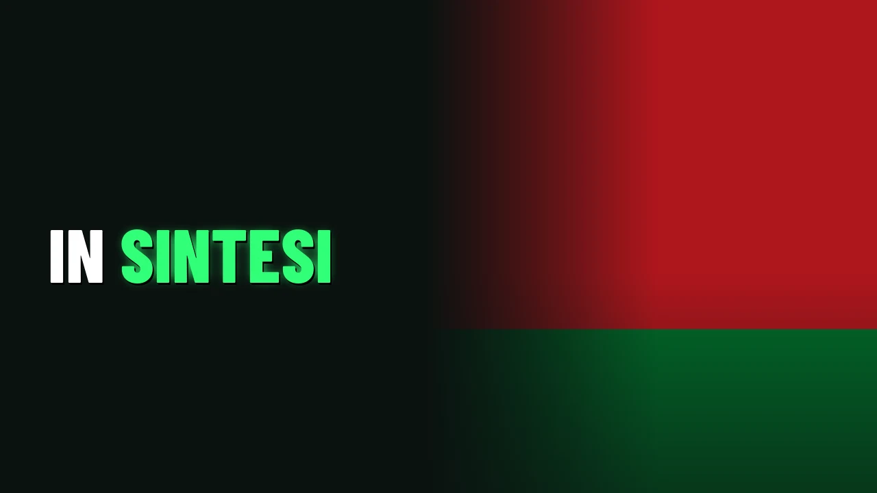 In sintesi