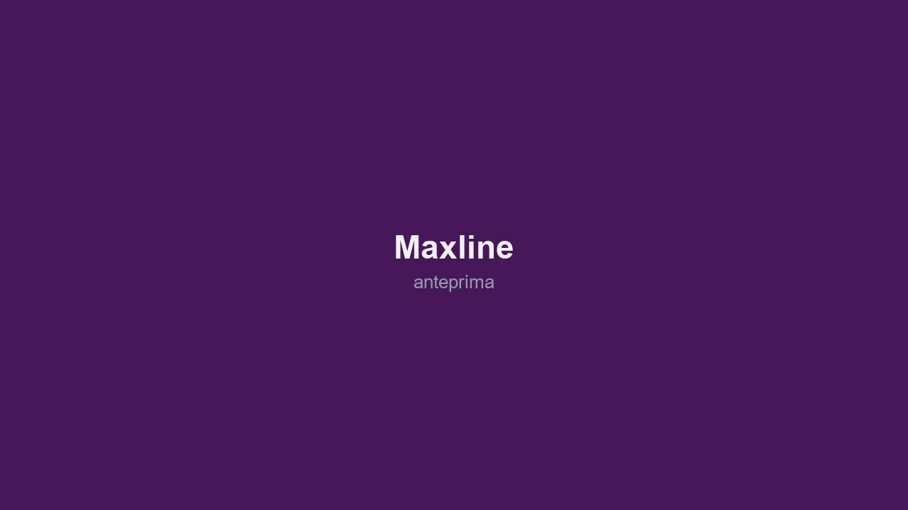 Schermata 1 di Maxline
