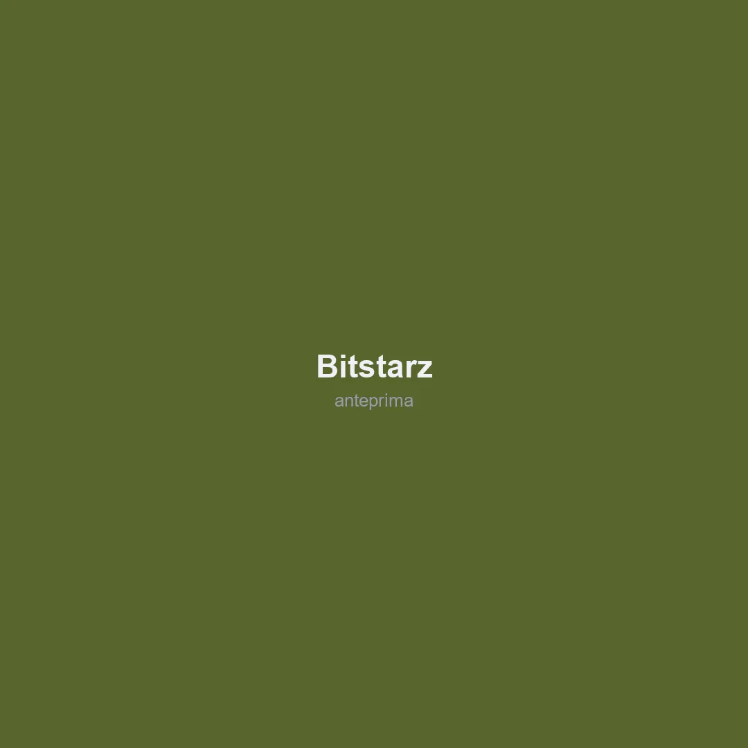 Schermata di Bitstarz